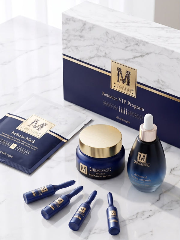 Tieteeseen pohjautuva ihonhoidon vallankumous kotona: MIRACLETOX Perfection VIP Program