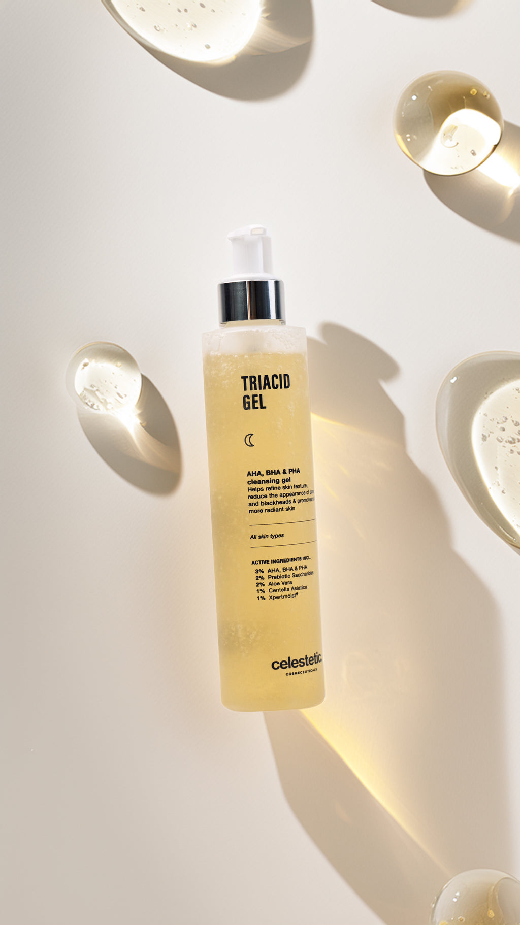 Celestetic TriAcid gel puhdistusgeeli