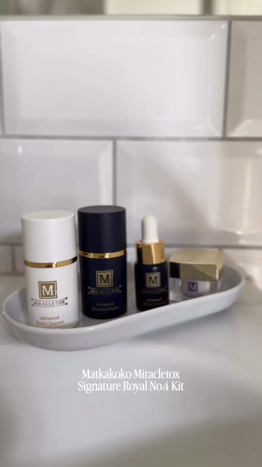 Travel bag miracletox complete routine