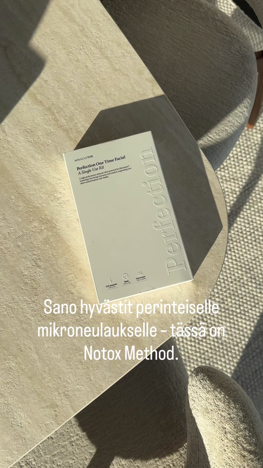 Notox method -one time facial